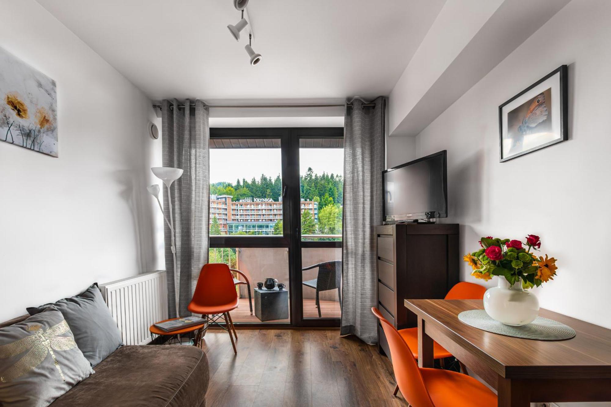 Aparthotel City Center Apartments Krynica-Zdrój Exterior foto