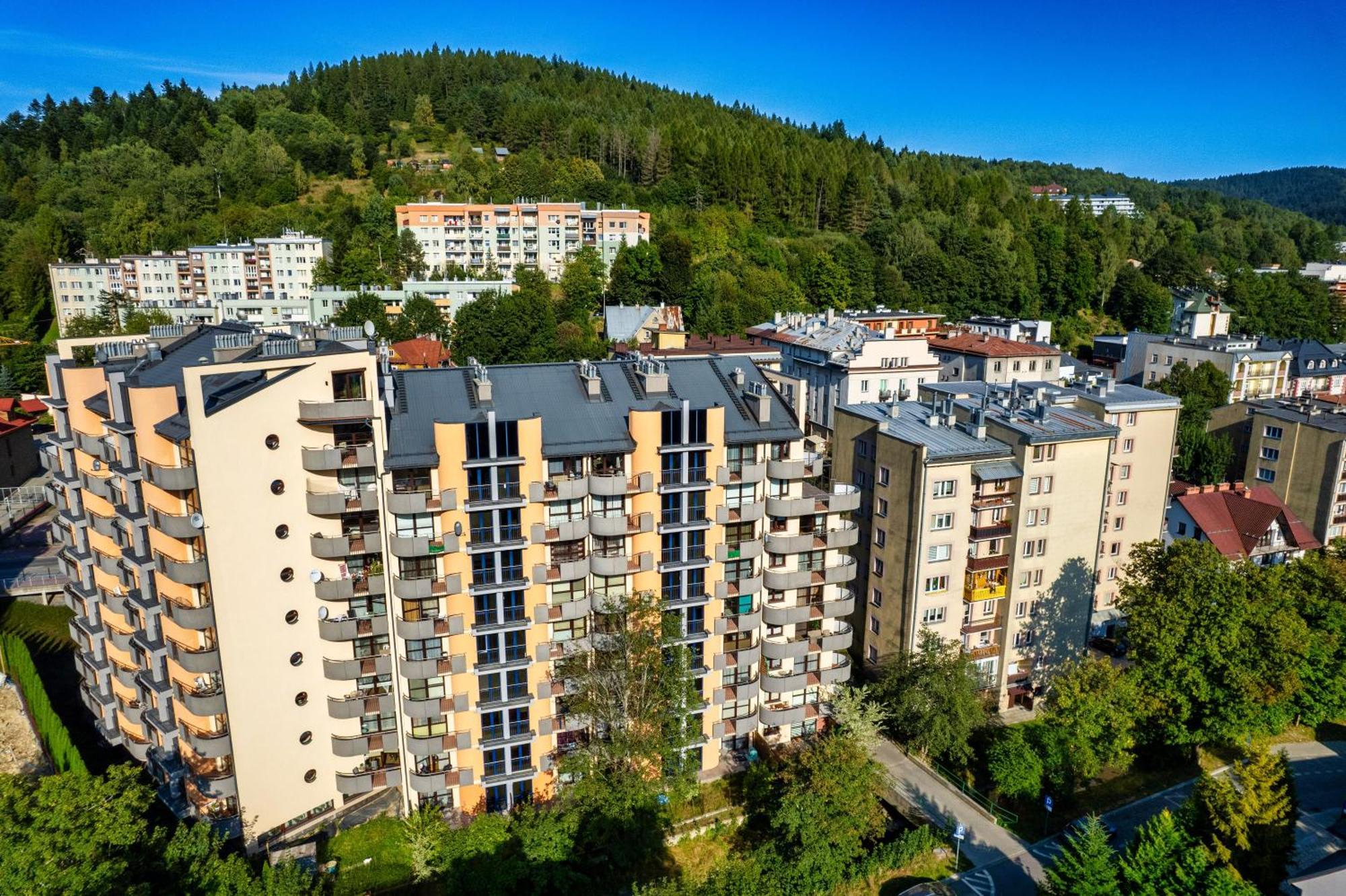 Aparthotel City Center Apartments Krynica-Zdrój Exterior foto