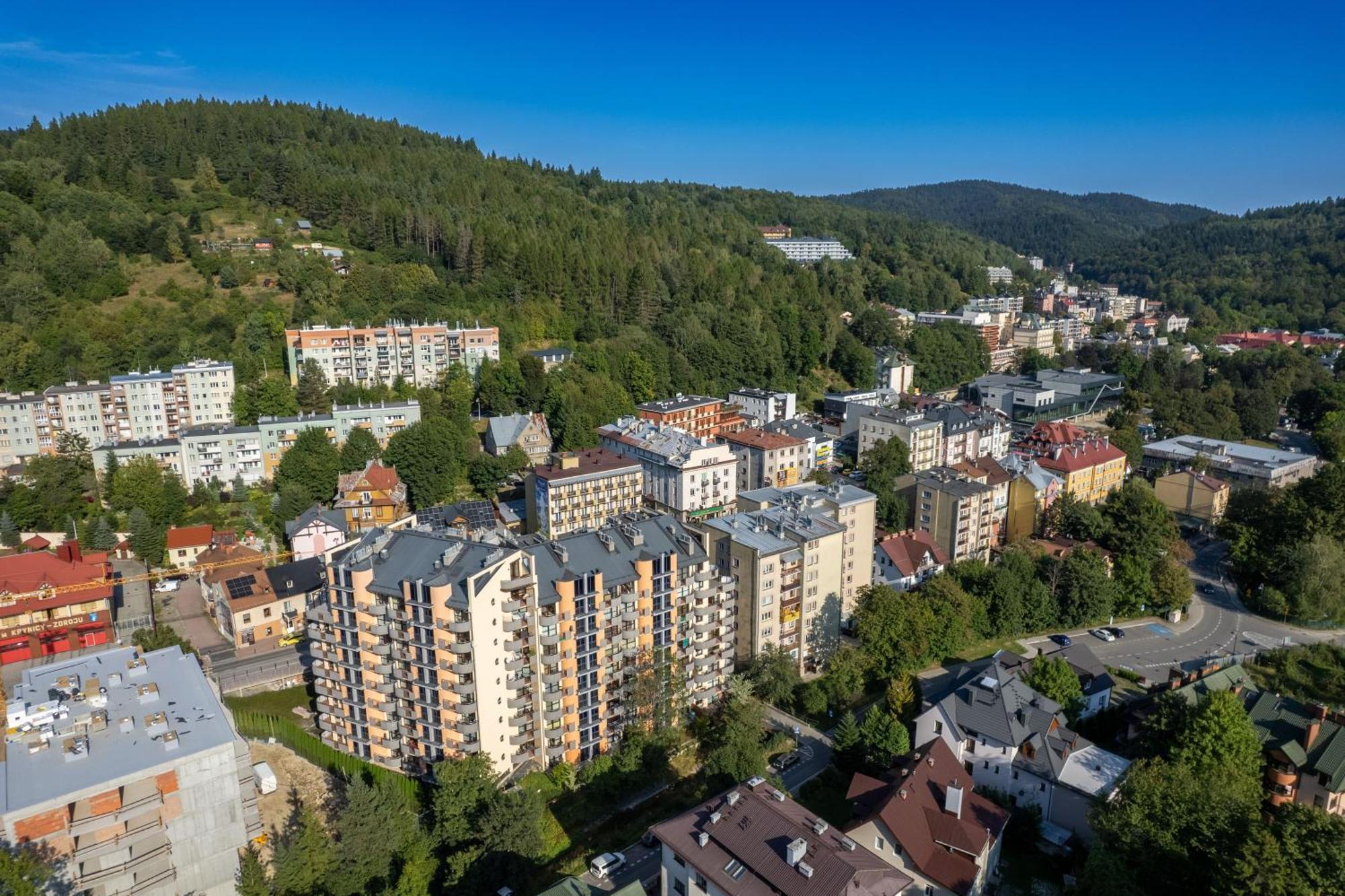 Aparthotel City Center Apartments Krynica-Zdrój Exterior foto